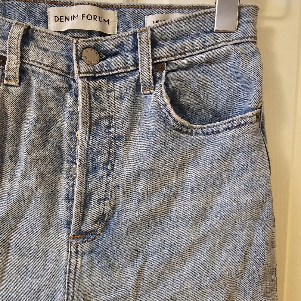 Aritzia Denim Forum High Rise Slim Jeans